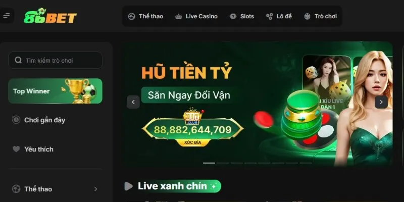 86bet - Nhà cái được đông đảo người chơi ưu tiên lựa chọn