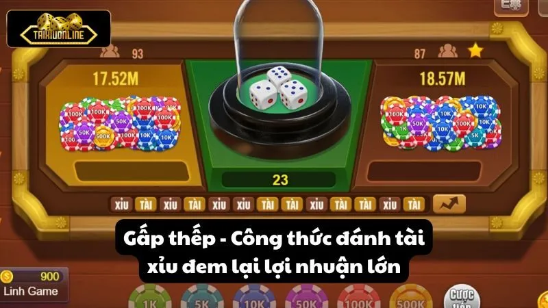 Gấp thếp là công thức tài xỉu trên điện thoại được cao thủ lựa chọn