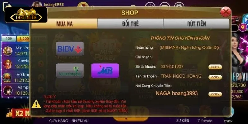 Người chơi cần biết cách nạp và rút tiền khi chơi tài xỉu online Người chơi cần biết cách nạp và rút tiền khi chơi tài xỉu online