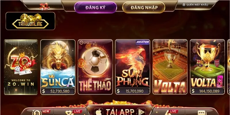 Nhà cái nổi bật với sảnh Tài Xỉu ăn khách bậc nhất