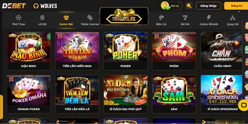 Sảnh cược tài xỉu tại đây luôn nhận được lượt truy cập khủng