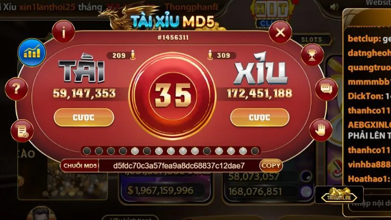 Soi cầu Tài Xỉu trên web